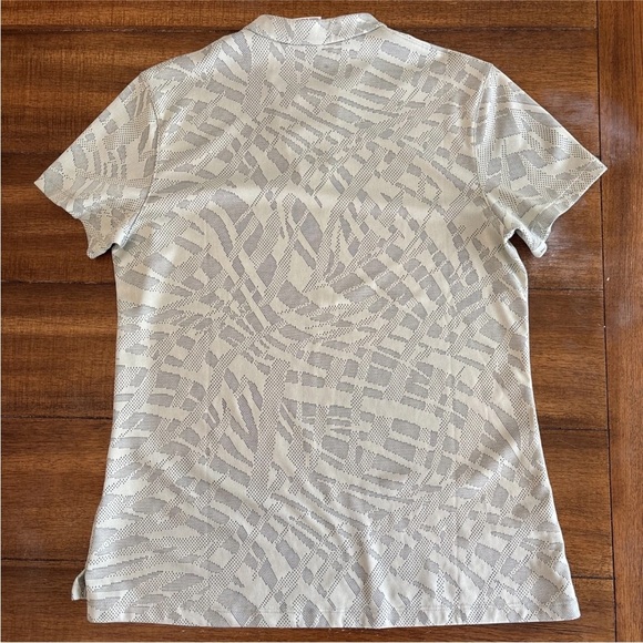 Nike Dri-Fit Golf Shirt Womens Medium Victory Jacquard Light green DA3261-387 - Picture 7 of 10